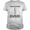 Stents Are For Wimps Real Men Have Bypass Open Heart Surgery Shirt Classic Men's T-shirt