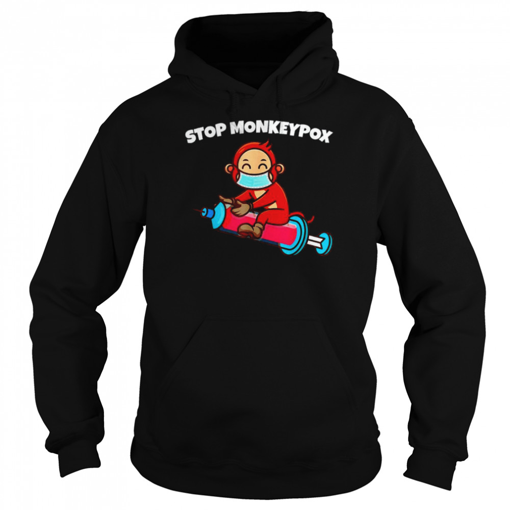 Stop Monkeypox 2022 T- Unisex Hoodie