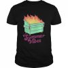 Summer Vibes Fire Fire Vintage Art Shirt Classic Men's T-shirt