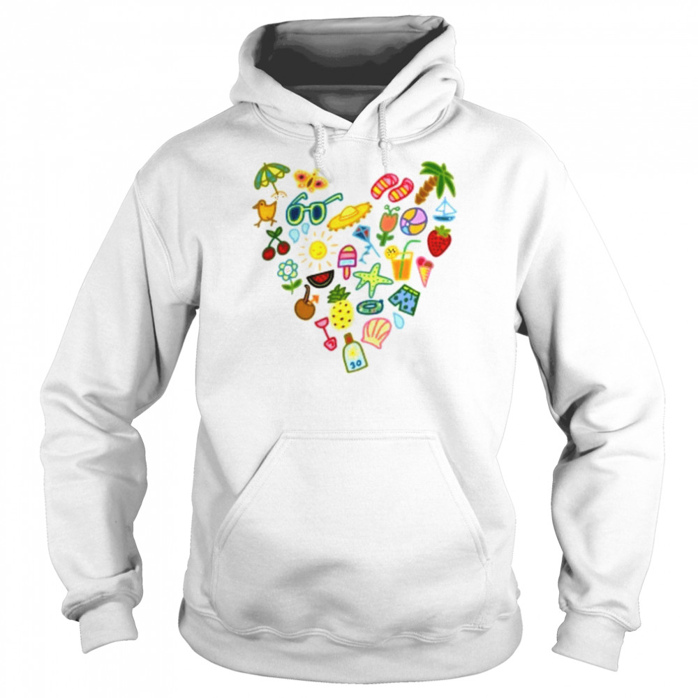 Summer heart  Unisex Hoodie