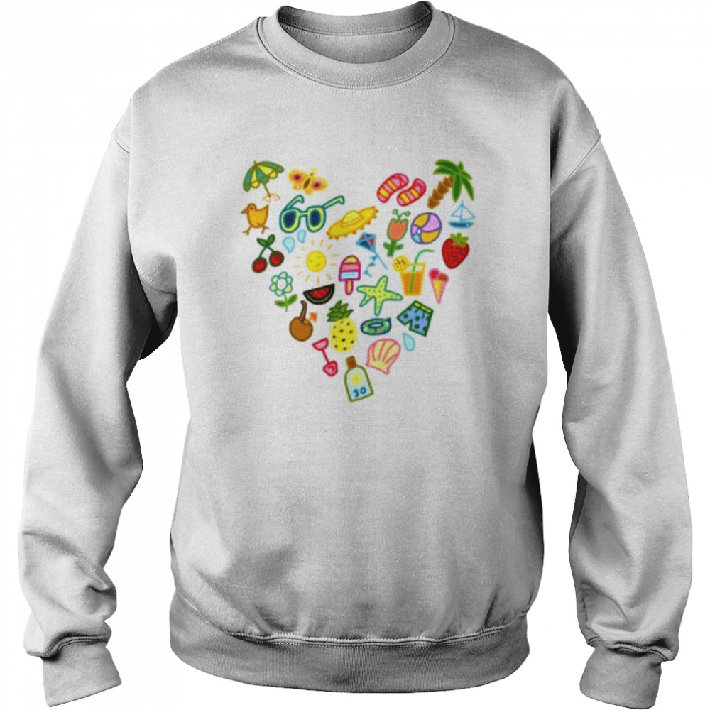 Summer heart  Unisex Sweatshirt