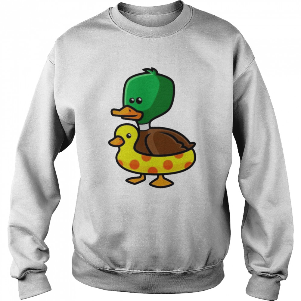 Swimming Duck In Training T-Shirt Unisex Sweatshirt