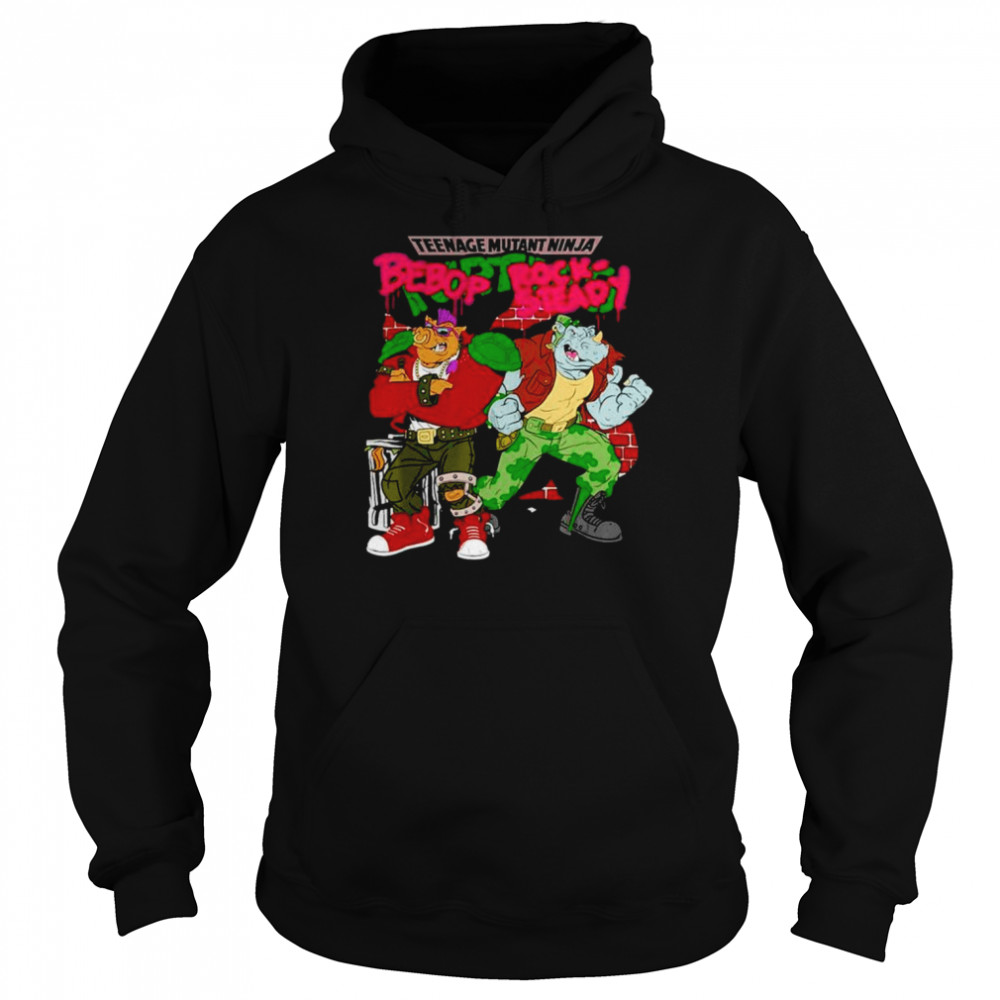 TMNT Bebop And Rocksteady  Unisex Hoodie