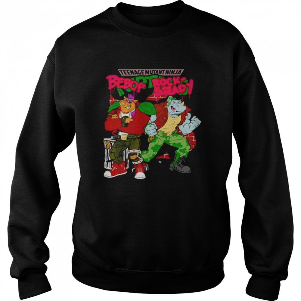 TMNT Bebop And Rocksteady  Unisex Sweatshirt