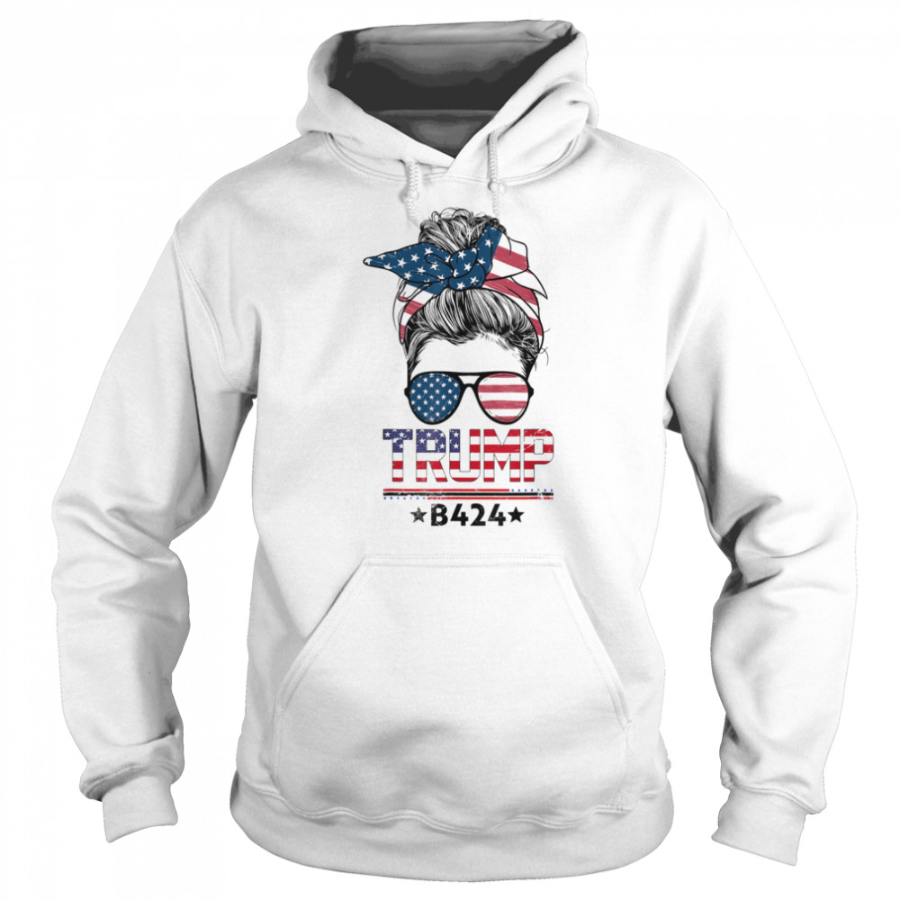 TRUMP B424 Before 2024 TRUMP Before 2024 US Flag Shirt Unisex Hoodie