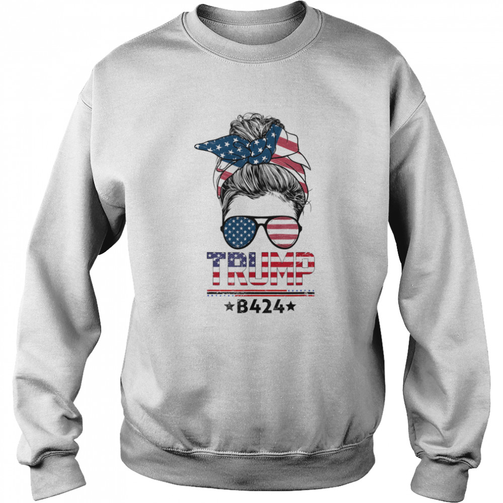 TRUMP B424 Before 2024 TRUMP Before 2024 US Flag Shirt Unisex Sweatshirt