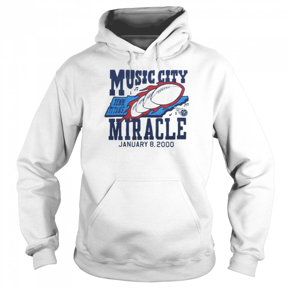 Tennessee Titans Music City Miracle  Unisex Hoodie