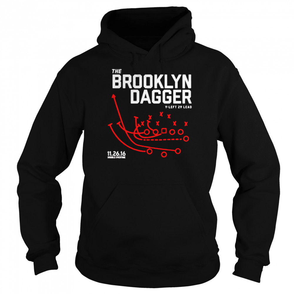 The Brooklyn Dagger Y-left 29 lead  Unisex Hoodie