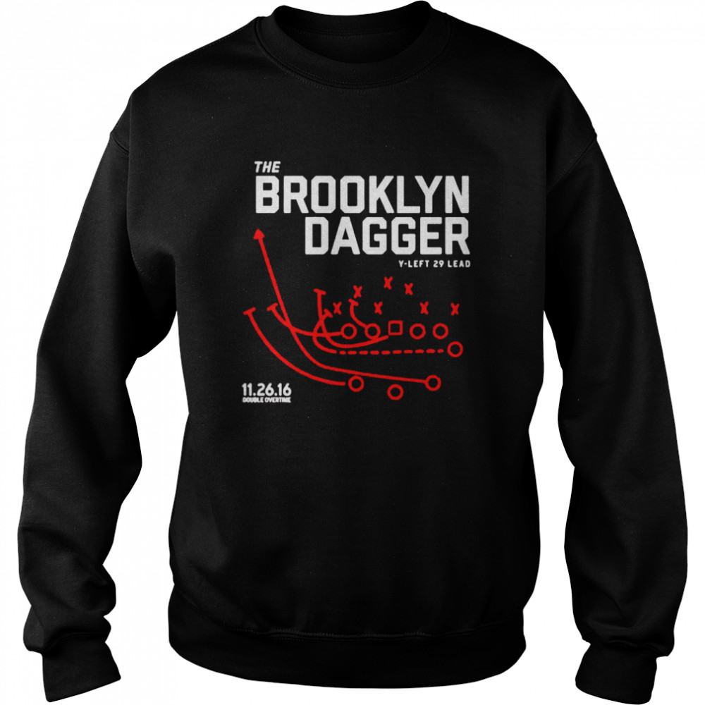 The Brooklyn Dagger Y-left 29 lead  Unisex Sweatshirt