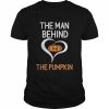 The Man Behind The Pumpkin Shirt Classic Men's T-shirt