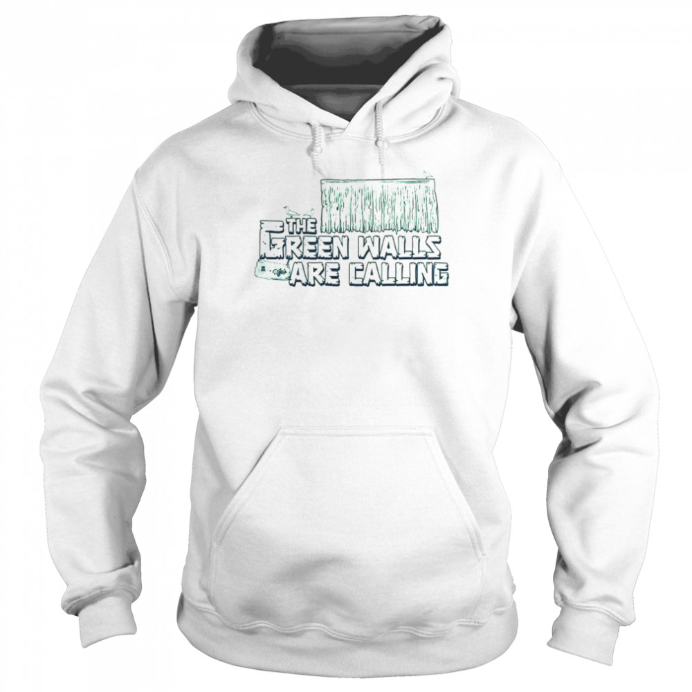 The green walls are calling  Unisex Hoodie