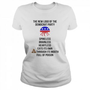 The new logo of democrat party spineless brainless  Classic Women's T-shirt