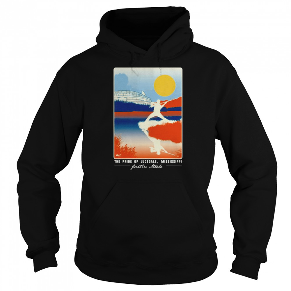 The pride of lucedale mississippi Justin Steele  Unisex Hoodie