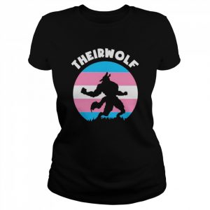 Theirwolf trans pride lgbt  Classic Women's T-shirt