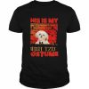 This is my CREAM Shih Tzu Costume vintage Halloween  Classic Men's T-shirt