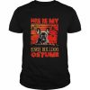 This is my French Bulldog Costume vintage Halloween  Classic Men's T-shirt