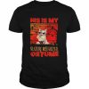 This is my Grey Miniature Schnauzer Costume vintage Halloween  Classic Men's T-shirt