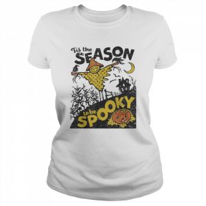 Tis The Season To Be Spooky Pumpkin Patch Halloween T-Shirt Classic Women's T-shirt