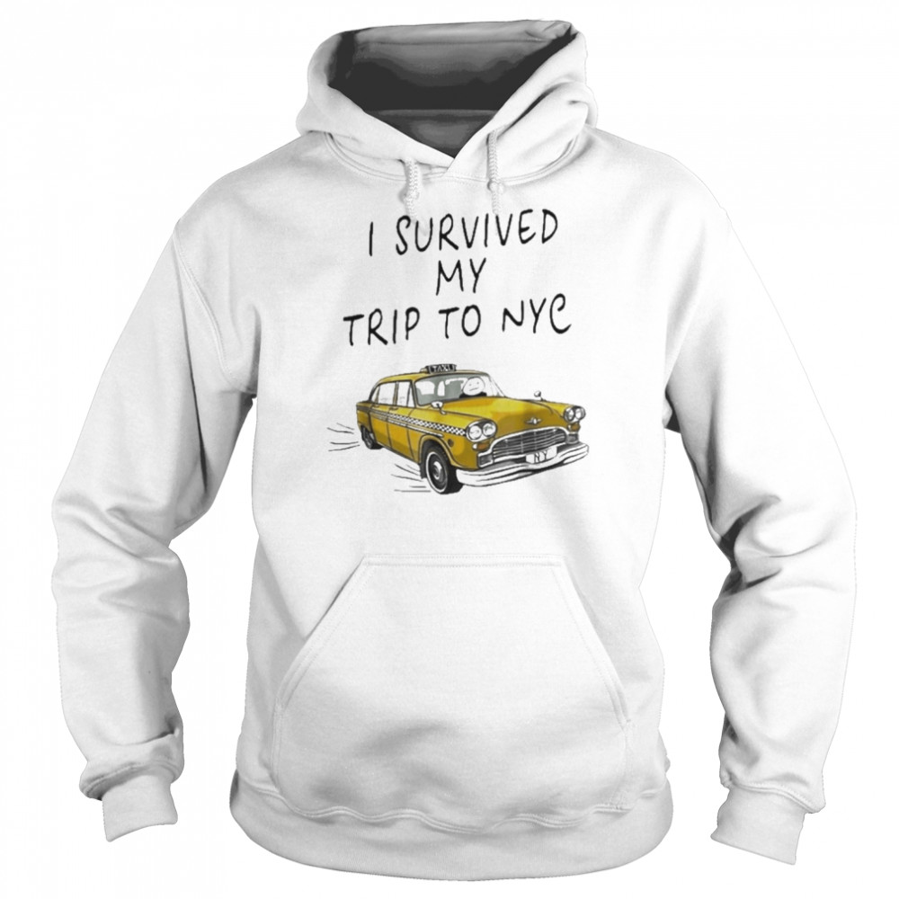 Tom Holland I Survived My Trip To Nyc Spiderman Thsafeplace Shirt Unisex Hoodie