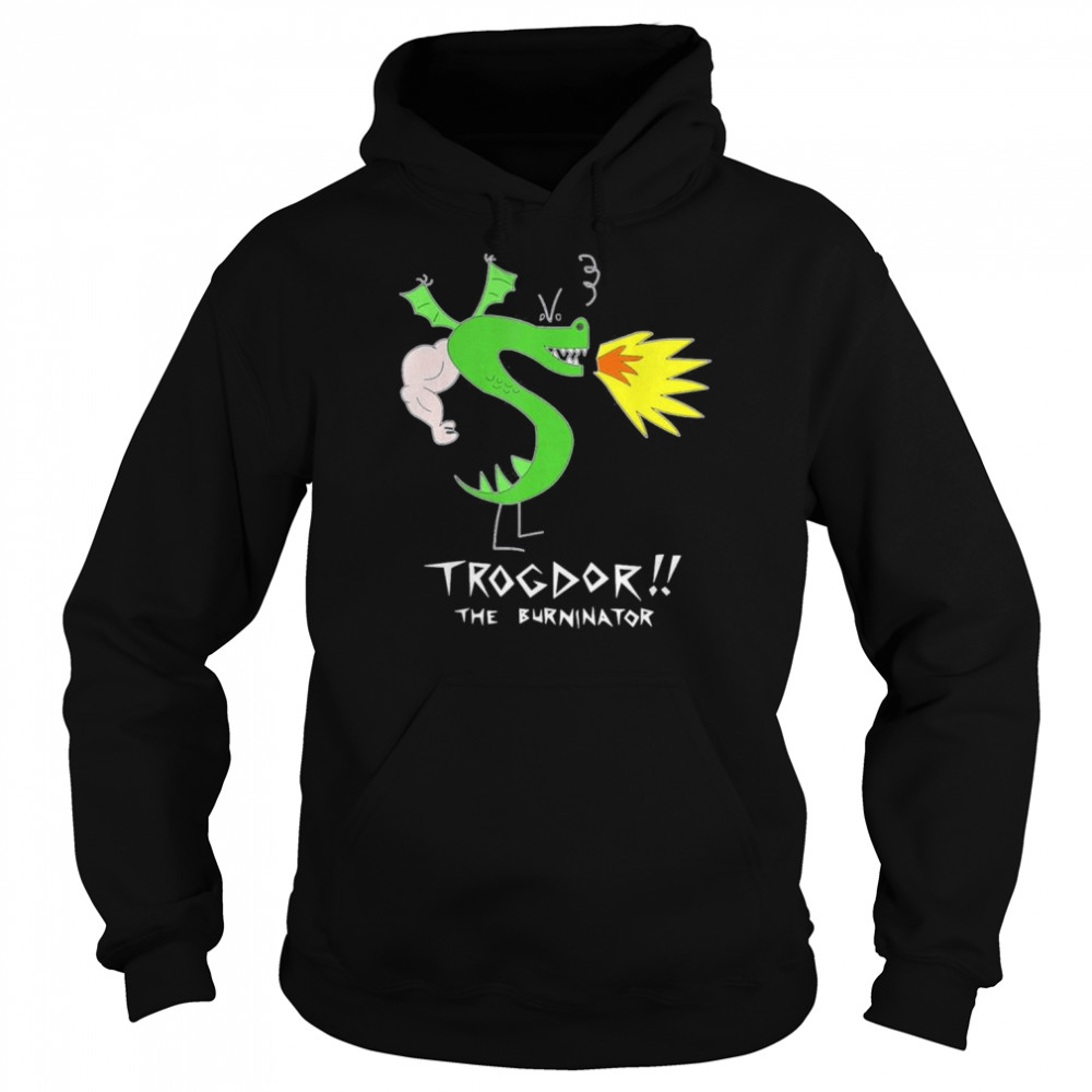 Trogdor The Burninator Meme Shirt Unisex Hoodie