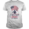 Trump 2024 I’m Back American Flag Shirt Classic Men's T-shirt