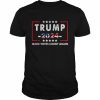 Trump 2024 make votes count again American flag  Classic Men's T-shirt