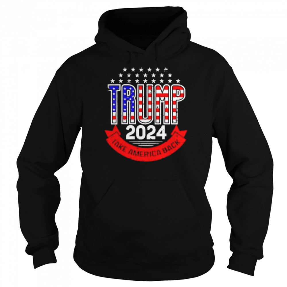 Trump 2024 take america back eagle save america again 2022  Unisex Hoodie