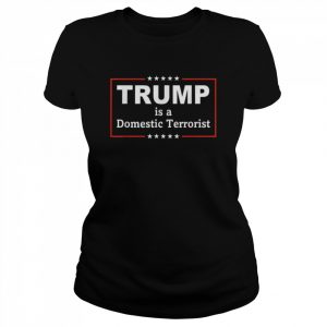 Trump is a domestic terrorist quote 2022 tee  Classic Women's T-shirt