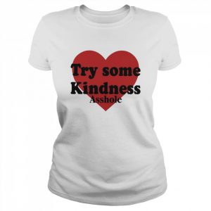 Try Some Kindnese Asshole Heart Shirt Classic Women's T-shirt