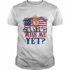 US Flag Trump 2024 The Return America Miss Me Yet T-Shirt Classic Men's T-shirt