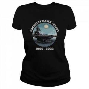 USS Kitty Hawk 1960 – 2022 Tee  Classic Women's T-shirt