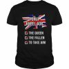 United Kingdom I Only Kneel For The Queen The Fallen To Take Aim  Classic Men's T-shirt