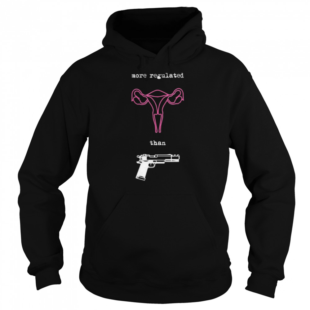 Uterus more regulated than guns pro choice reproductive  Unisex Hoodie