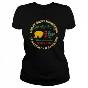 Vintage Great Smoky Mountains National Park 80s Graphic Shirt Classic Women's T-shirt