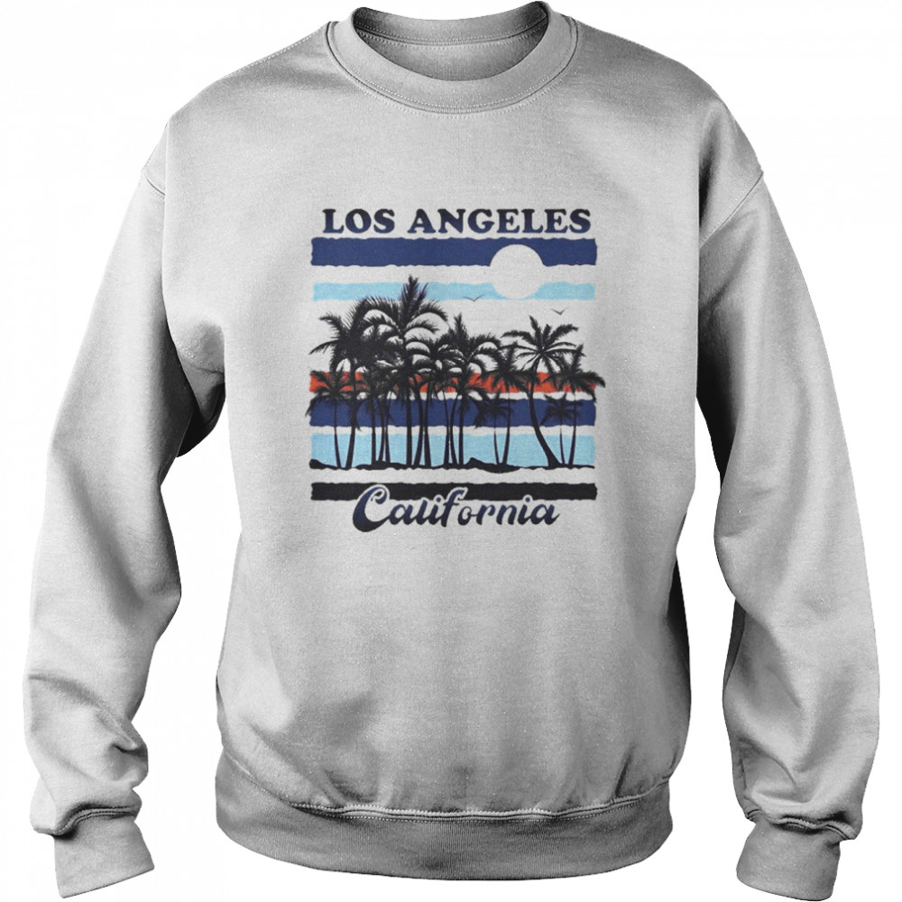 Vintage Los Angeles California Beach Souvenirs Travel Shirt Unisex Sweatshirt