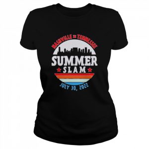 Vintage Nashville Tennessee WWE SummerSlam 2022  Classic Women's T-shirt