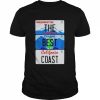 Washington The Evergreen State Oregon Best California Coast  Classic Men's T-shirt