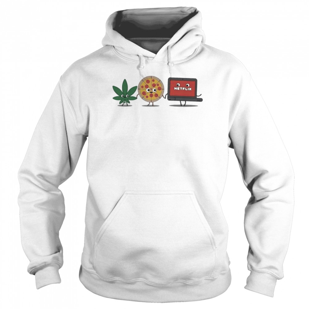 Weed pizza netflix  Unisex Hoodie