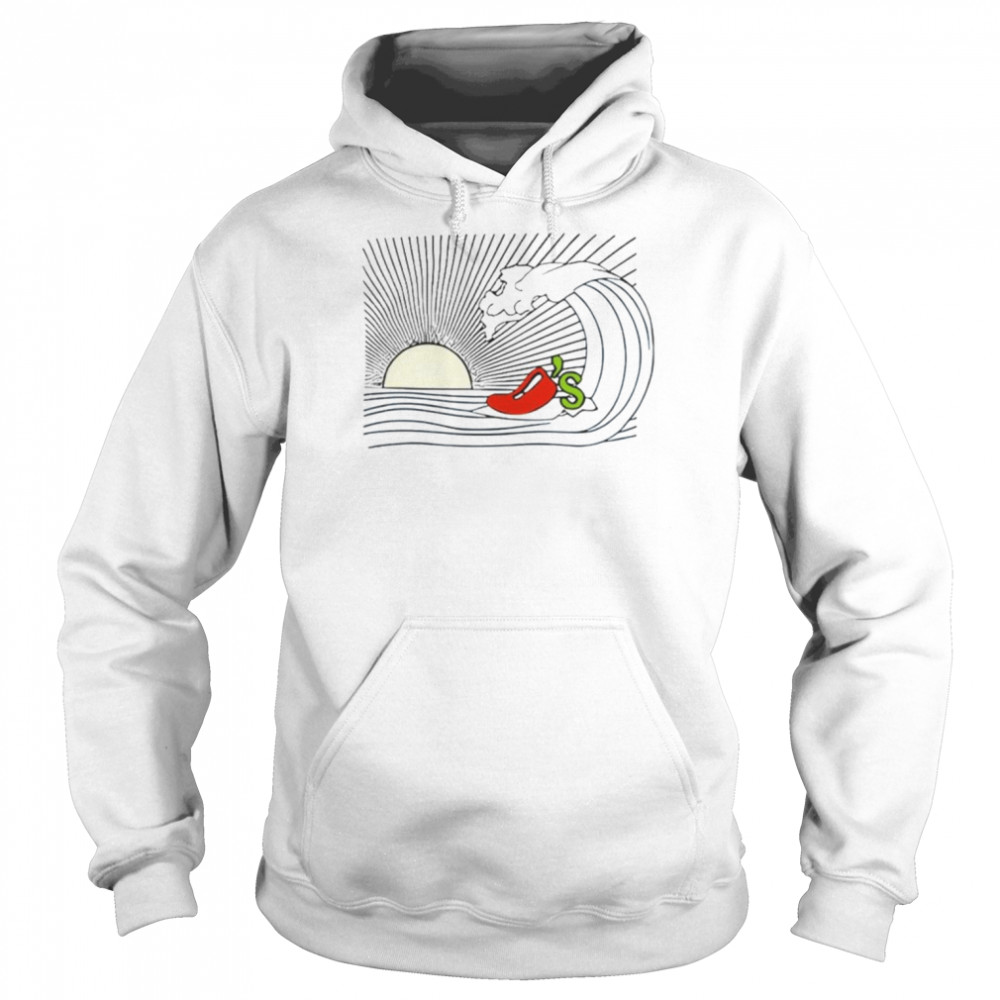 Welcome To Chilis Surfing Wave  Unisex Hoodie