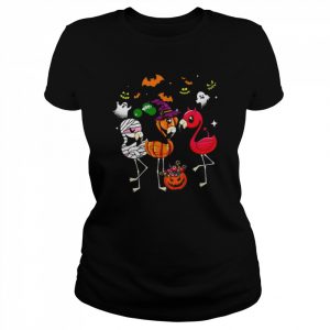 Witch Flamingo Halloween 2022 tee  Classic Women's T-shirt