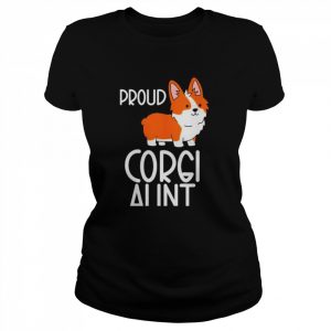 Wo Proud Corgi Aunt Pembroke Welsh Corgi Shirt Classic Women's T-shirt