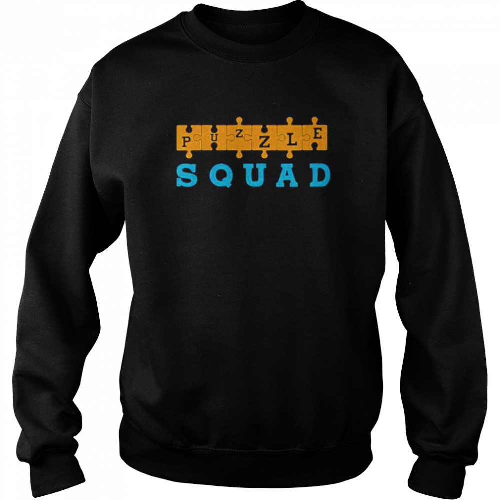 Wo Puzzle Squad Jigsaw Hobby Puzzler Shirt Unisex Sweatshirt