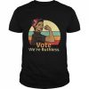 Women’s Rights Vote We Are Ruthless For Women Retro Vintage  Classic Men's T-shirt