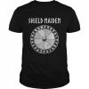 Womens Viking Shield Maiden Runes Shirt Classic Men's T-shirt