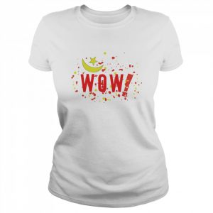 Wow! star moon  Classic Women's T-shirt