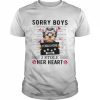 Yorkshire Dog Sorry Boys I Stole Her Heart Shirt Classic Men's T-shirt