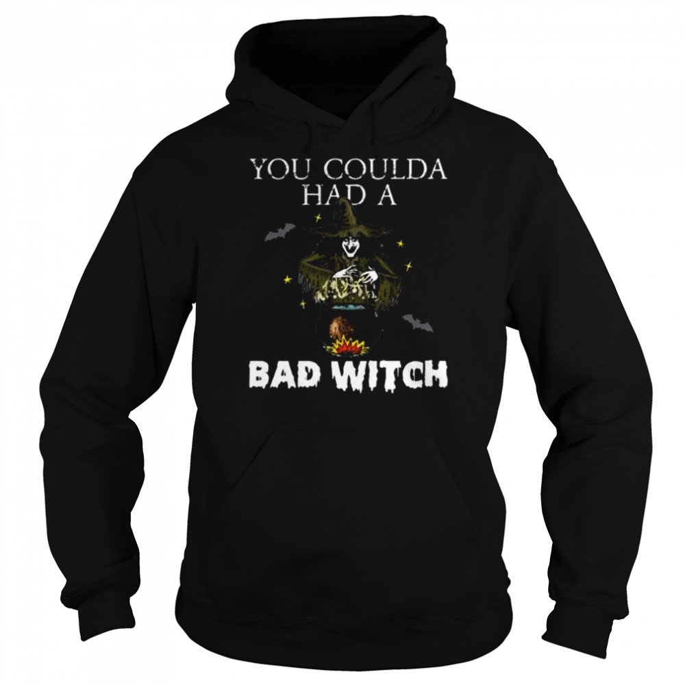 You Coulda Had a Bad Witch Halloween Costume Funny Gift  Unisex Hoodie