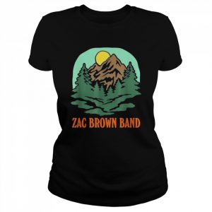 Zac Brown Band – Mountain Logo Shirt Classic Women's T-shirt