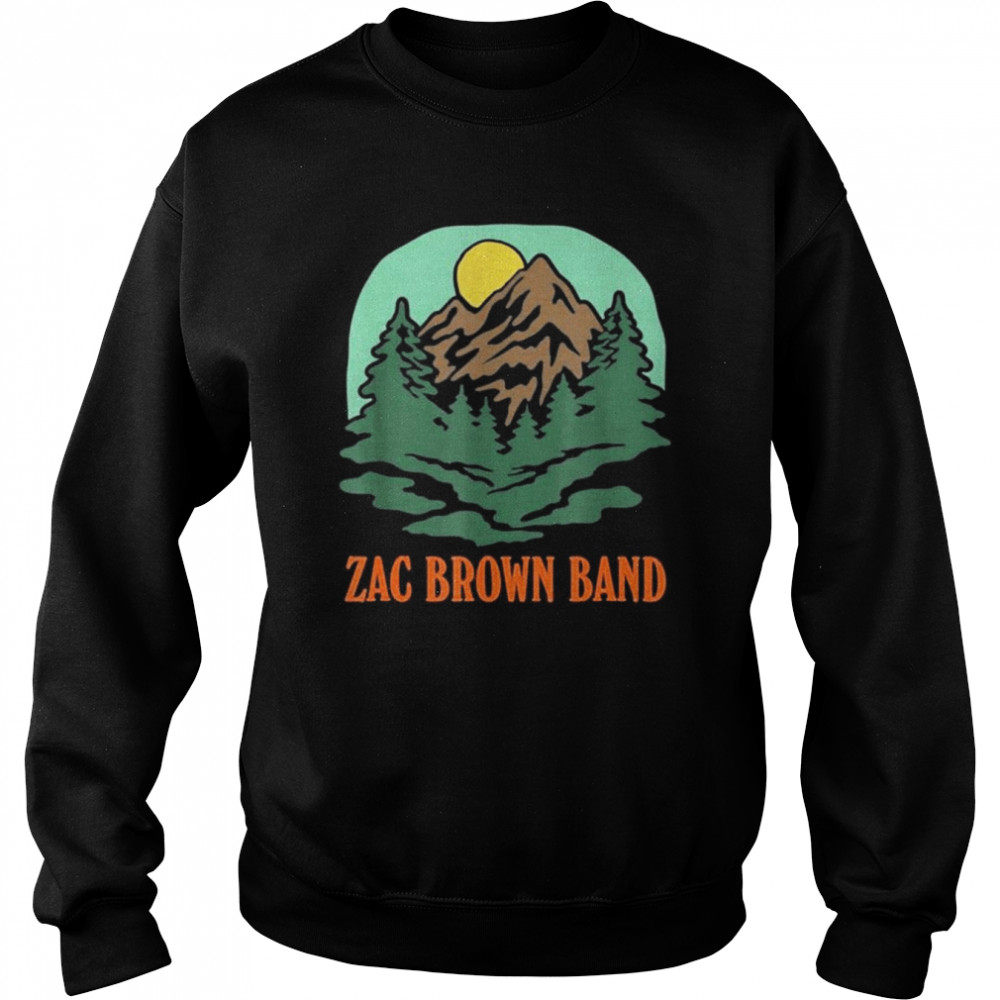 Zac Brown Band – Mountain Logo Shirt Unisex Sweatshirt