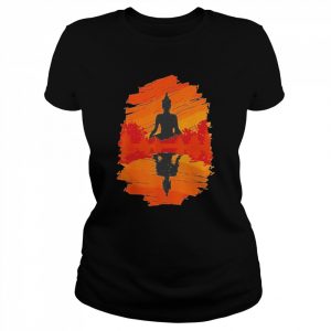 Zen Buddha Spiritual Asian Style Meditation Peace Shirt Classic Women's T-shirt